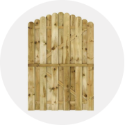 Vallas y puertas de madera