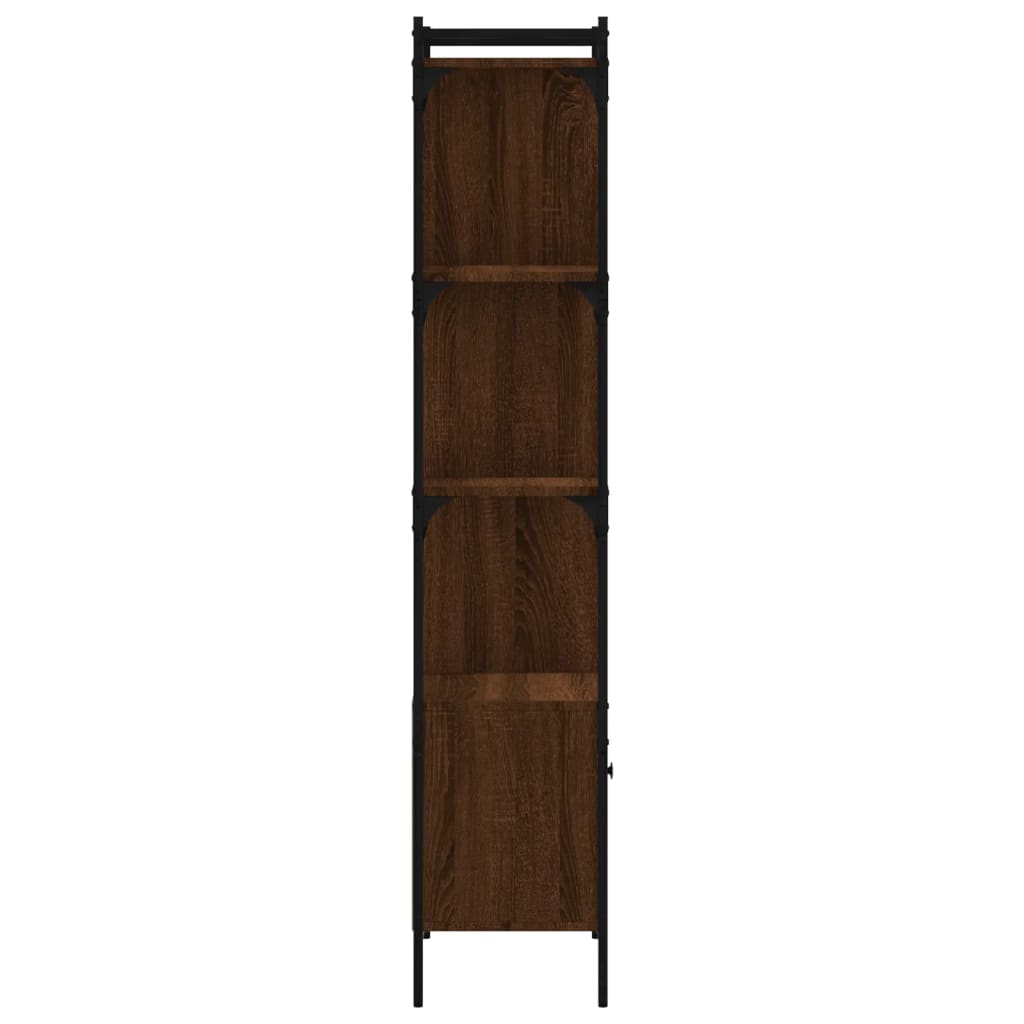 Estantería Con Puertas Madera Marrón Roble 76,5x30x154,5 Cm Vidaxl con  Ofertas en Carrefour