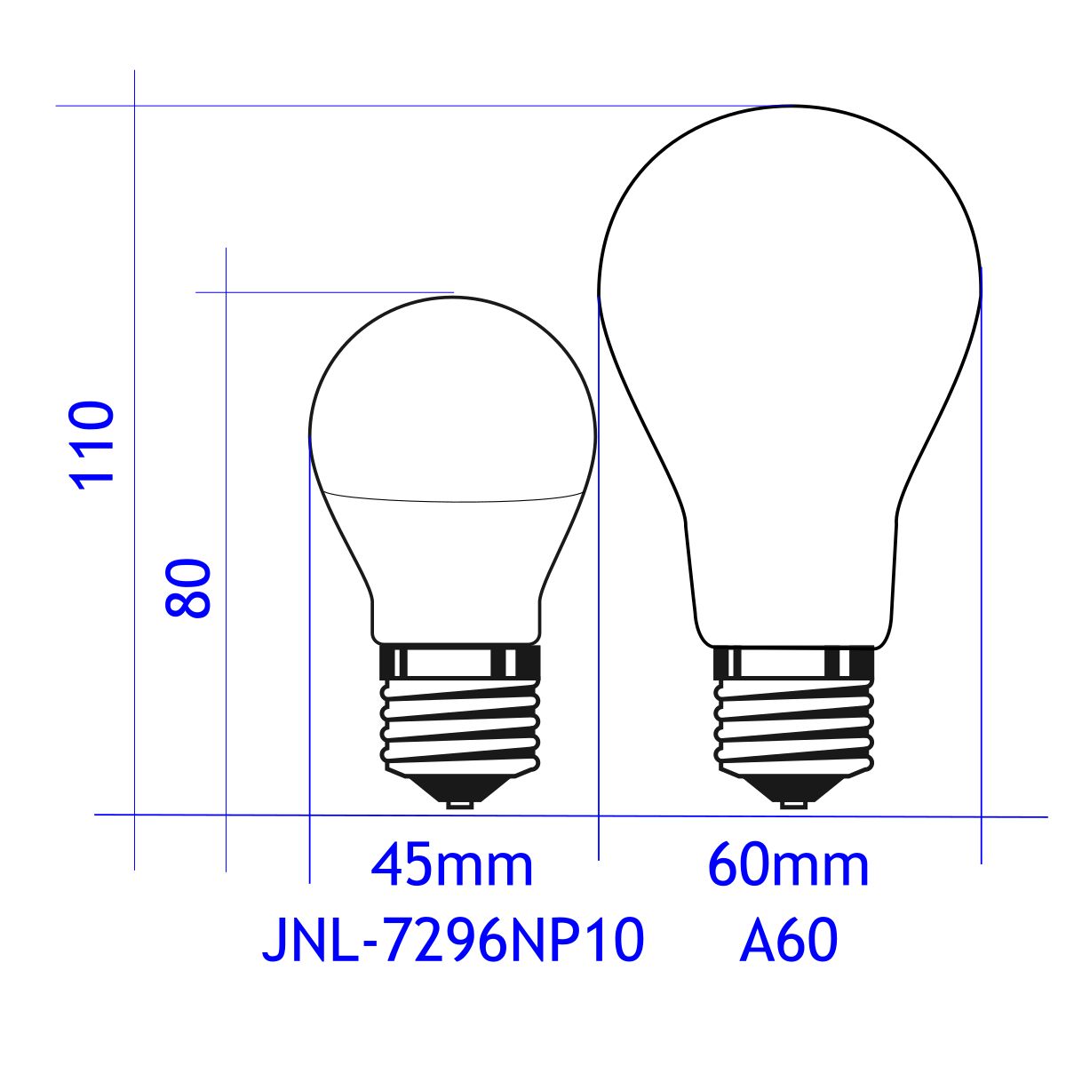 Pack De 10 Bombillas Led Mini G45, Casquillo E27, 7w, Blanco Neutro 4200k  con Ofertas en Carrefour