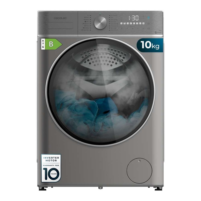 Cecotec lavadora secadora 10 6kg carga frontal bolero wash dry