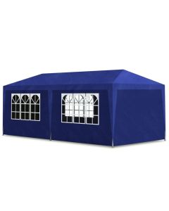 vidaXL carpa para fiestas azul 3x6 m