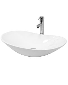 Lavabo de baño 640x365x130 mm ecd germany