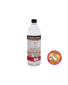 Combustible etanol de origen natural aroma madera. Caja 12 botellas de 1l