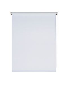 Estor opaco moon, estor enrollable blackout blanco, 140 x 250cm