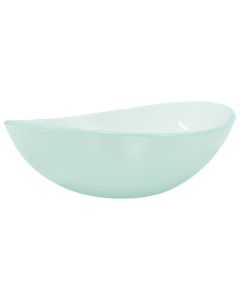 vidaXL lavabo de vidrio templado esmerilado 54,5x35x15,5 cm