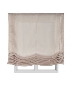 Estores plegables estor paqueto liso sin varillas beige 120x175 cm