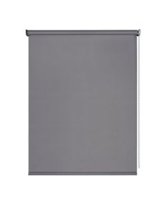 Estor opaco moon, estor enrollable blackout gris oscuro, 120 x 250cm