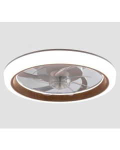 Ventilador de techo con luz LED TURBO AIR | Motor DC | Haya
