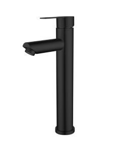 Grifo Lavabo Negro Caño Alto Monomando ALTADAT COAL GRIFERS