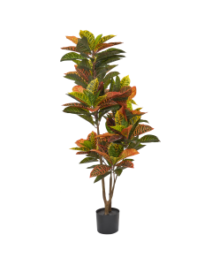 Planta artificial en maceta 140 cm codiaeum