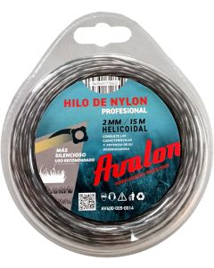 Hilo helicoidal nylon 2mm x 15m