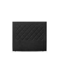 Cabecero de polipiel monaco 160x123cm  cama de 150cm color negro