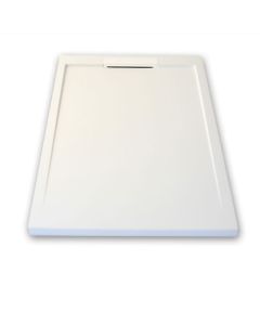 Plato de ducha resina lux blanco  70x180cm