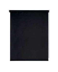 Storesdeco | estor opaco moon, estor enrollable negro, 180 x 250cm