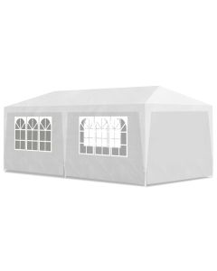 vidaXL carpa para fiestas blanco 3x6 m