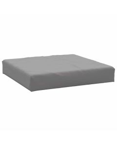 vidaXL cojín para sofá de palets tela oxford gris 60x60x8 cm