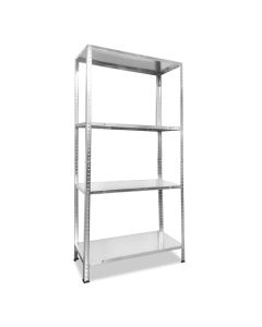 Estantería Metálica Galvanizada Nyana Home 120kg 4 Baldas 150x75x30cm