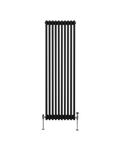 Radiador tradicional vertical de 3 columnas – 1800 x  472mm - negro