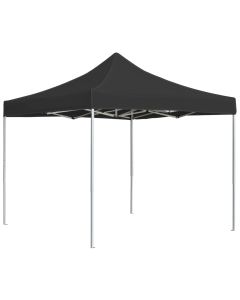 vidaXL carpa plegable profesional de aluminio antracita 3x3 m