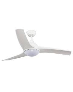 Ventilador de techo LED 24w blanco  con mando a distancia.