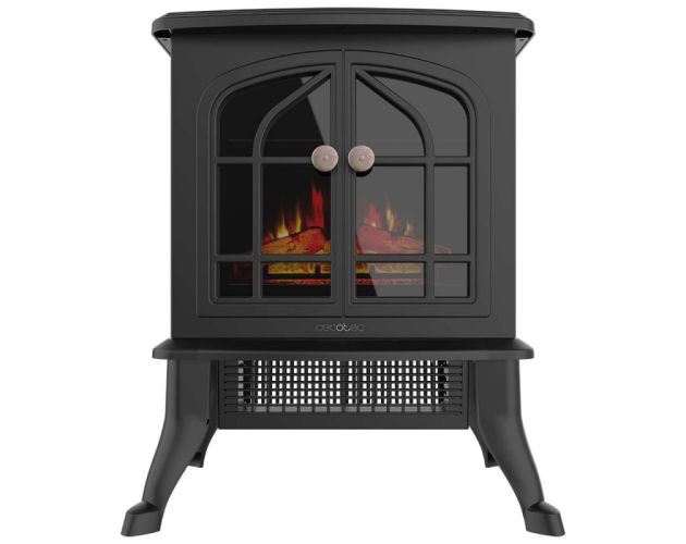 Cecotec chimenea el ctrica de pie readywarm 2000 flames. 2000 w 2