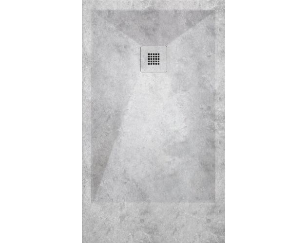 Plato De Ducha Resina Dekor Cemento 70x170 Cm con Ofertas en