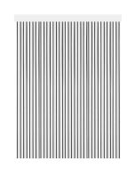 Cortinas de exterior impermeables – cort | 100 x 240 cm - marbella - blanca