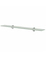 Estante flotante de cristal 70x10 cm 8 mm
