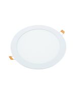 5x downlight LED empotrable, 18w 1440 lm, redondo, blanco cálido 3000k