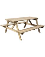 Mesa de picnic para adultos "gardenia" - 180 x 150 x 75 cm - 6/8 personas