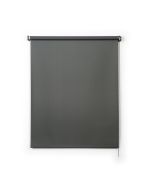 Estor opaco, estor enrollable blackout gris verde, 80 x 180cm