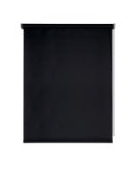 Estor opaco moon, estor enrollable blackout negro, 160 x 250cm