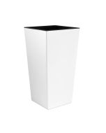 Prosperplast macetero zanvic urbi blanco de 26,6l- 27x27x50 cm de plástico