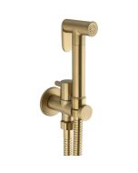 Valaz grifo de bidet empotrado redondo 1 vía dorado cepillado guadiana