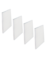 Pack x4 panel LED superficie 60x60cm, 50w, blanco frío 6000k, 4000 lm