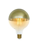 Bombilla led globo g120 cúpula oro e27 6w equi.48w 600lm 2100k