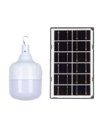 Bombilla de LED solar portatil 50w 6500k lampara solares