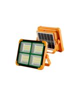 Foco LED solar 100w, portátil. 5 modos con imán Recargable usb/solar.