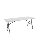 Mesa plegable 240cm rectangular catering blanca thinia home