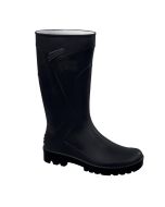 Bota  pvc caña alta negra talla 43