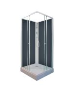 Ondee - cabina de ducha minea - 80x80cm - gris