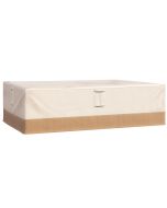 Funda protectora para muebles tela oxford 600d color beige 275x208x78 cm