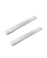 Pack 2 regletas LED slim 900mm 27w, blanco cálido 3000k