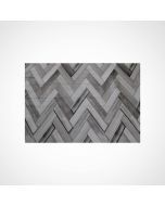 Suelo vinilico| 140x400cm| 50% PVC / 50% vinilo| chevron gris