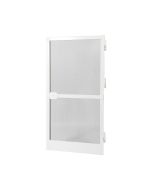 Mosquitera puerta abatible aluminio -blanco 215 x  100- ajustable