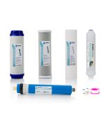 Pack 4 filtros osmosis inversa y membrana 75gpd