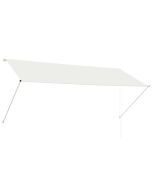 vidaXL toldo retráctil 300x150 cm crema