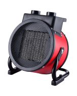 Calefactor cerámico Termoventilador portátil, Camry cr7743 negro/rojo 2400w