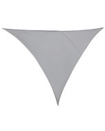 Toldo vela triangular poliéster color gris 500x500x0.1 cm outsunny