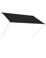 vidaXL toldo retráctil 200x150 cm gris antracita